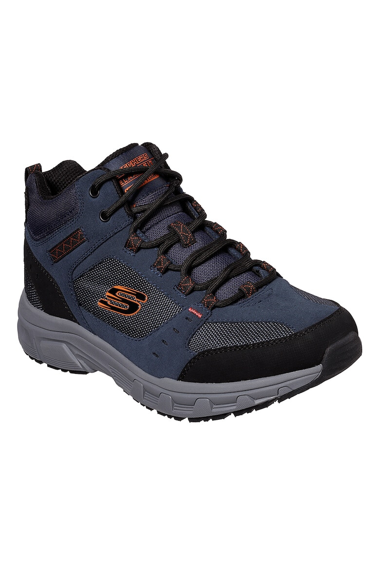 Skechers Ghete din material textil si piele intoarsa Oak Canyo Ironhide - Pled.ro