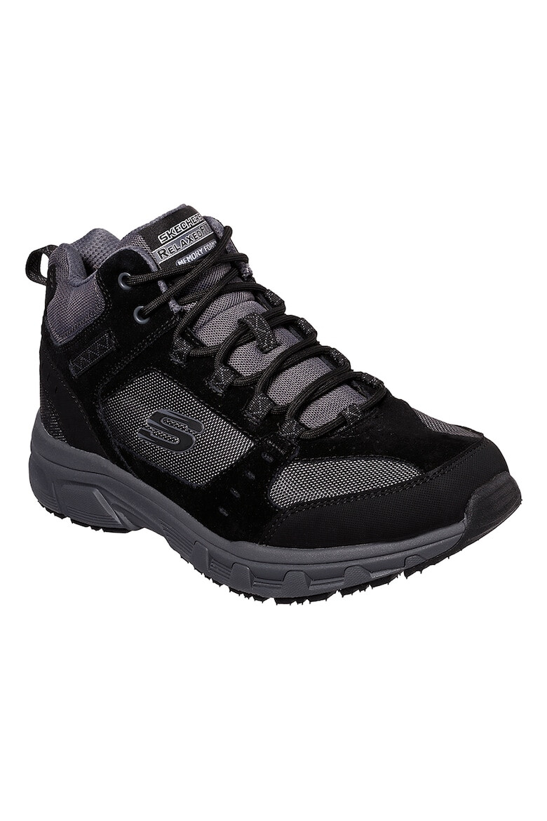 Skechers Ghete din material textil si piele intoarsa Oak Canyo Ironhide - Pled.ro