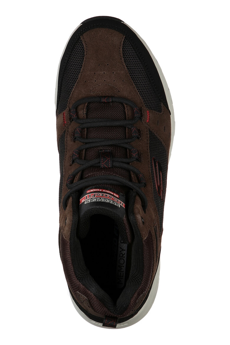 Skechers Ghete din material textil si piele intoarsa Oak Canyo Ironhide - Pled.ro