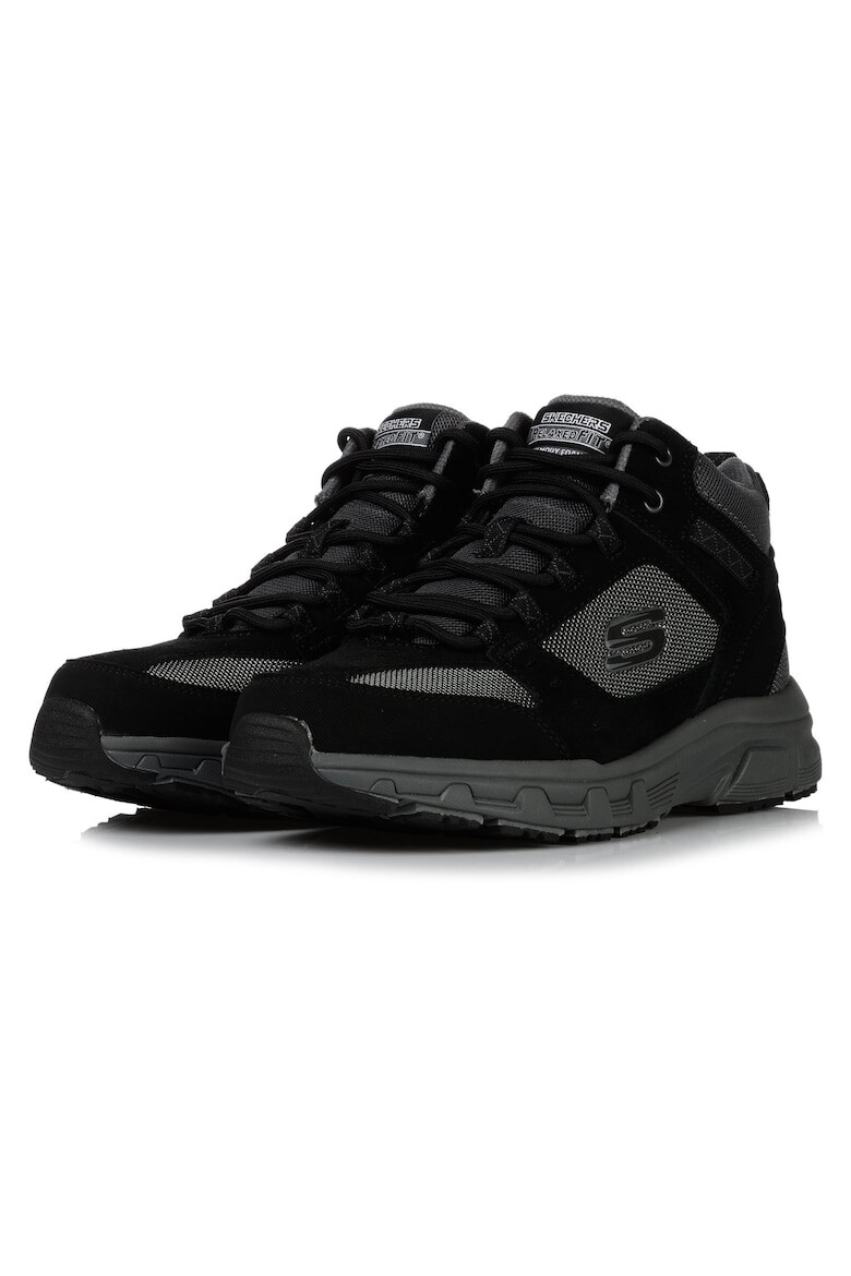 Skechers Ghete din material textil si piele intoarsa Oak Canyo Ironhide - Pled.ro