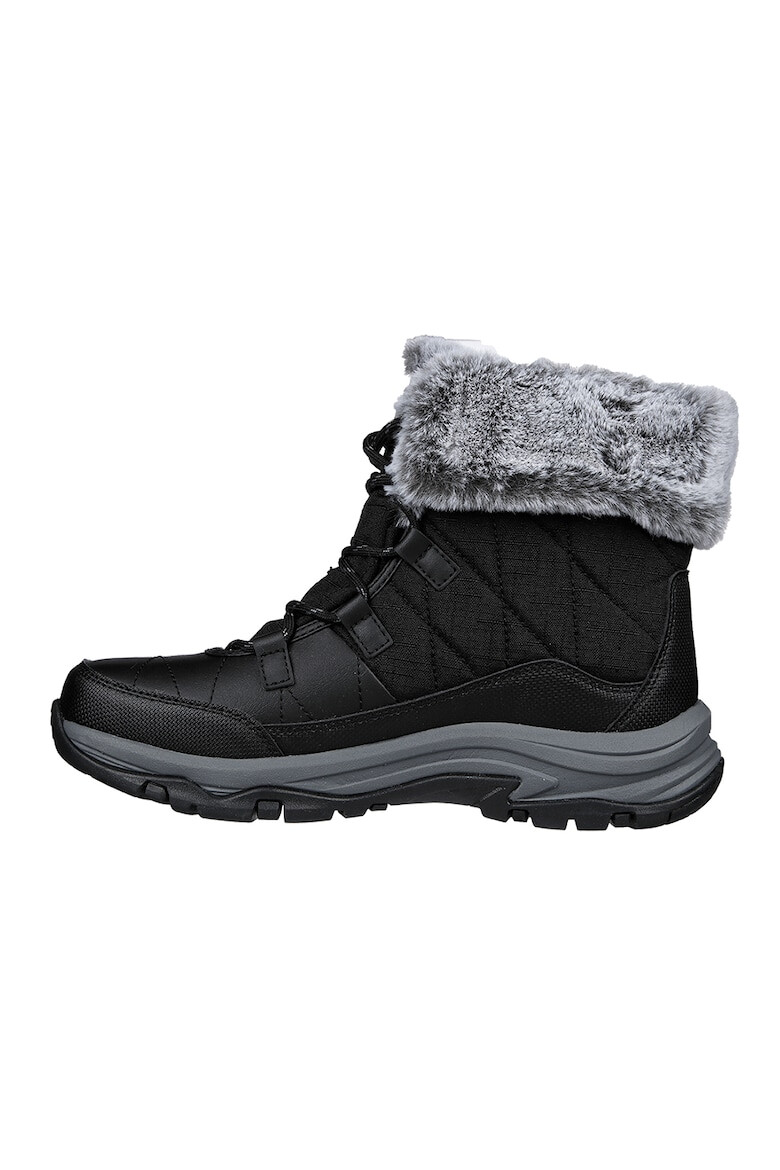 Skechers Ghete din piele ecologica Trego - Winter Feelings - Pled.ro