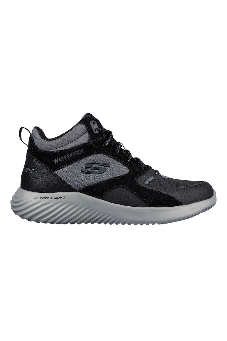 Skechers Ghete impermeabile cu detalii de piele Bounder Blast - Pled.ro