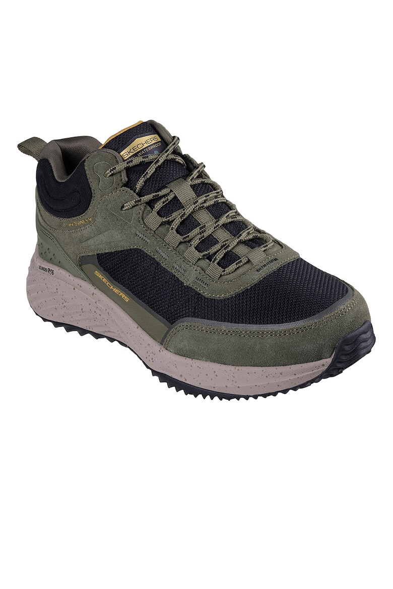 Skechers Ghete impermeabile cu insertii de piele nabuc - Pled.ro