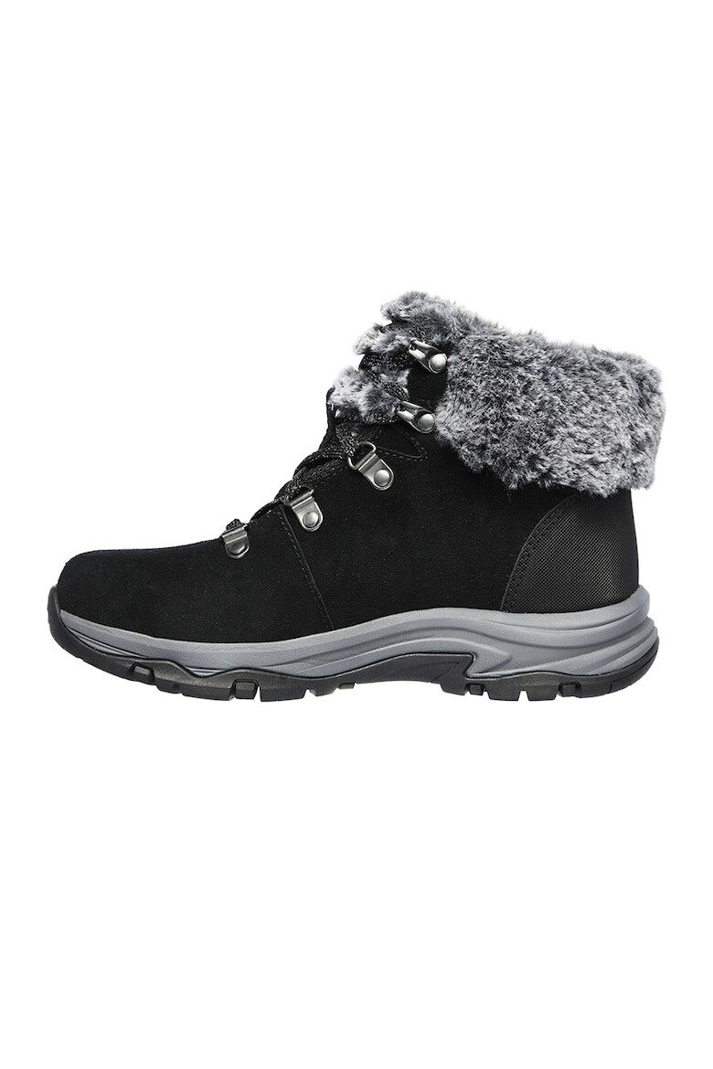 Skechers Ghete relaxed fit impermeabile din piele intoarsaTrego Falls Finest - Pled.ro