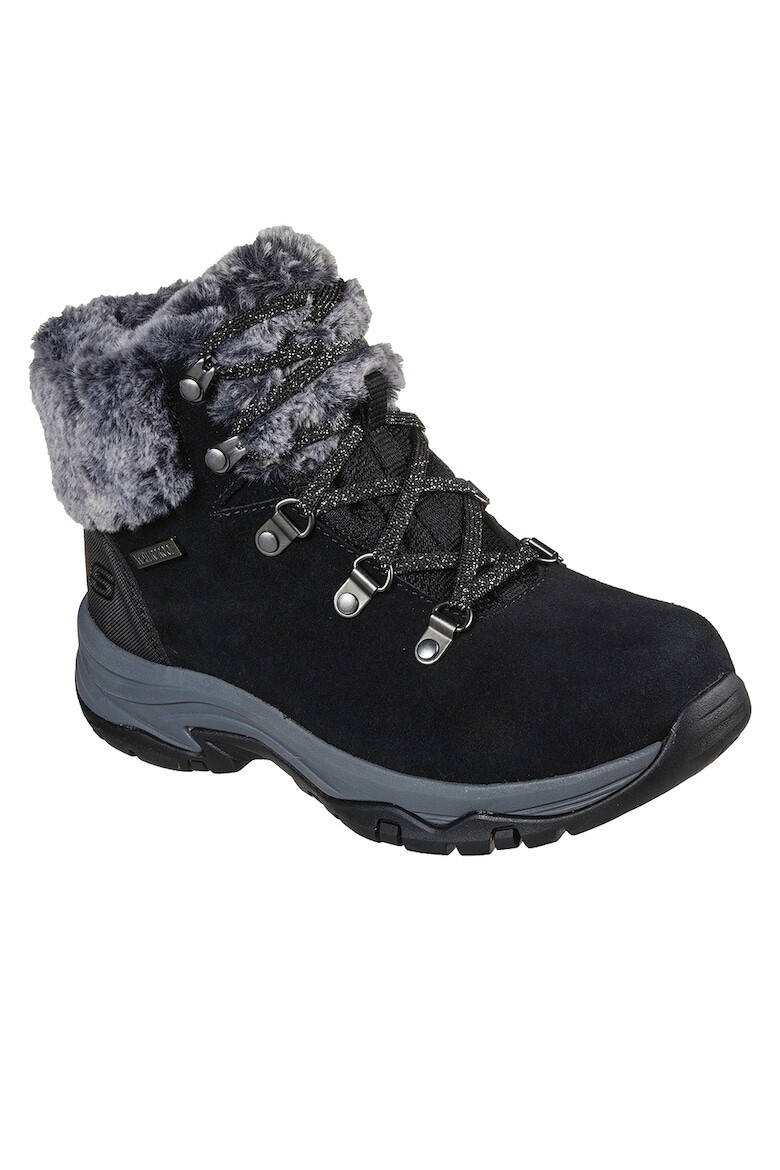 Skechers Ghete relaxed fit impermeabile din piele intoarsaTrego Falls Finest - Pled.ro