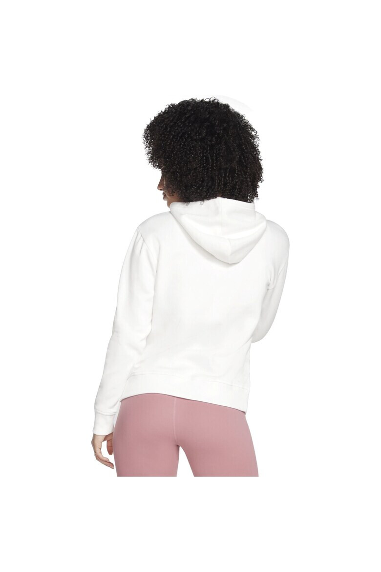 Skechers Hanorac pentru femei Magnolia Dreams PO Hoodie Alb - Pled.ro