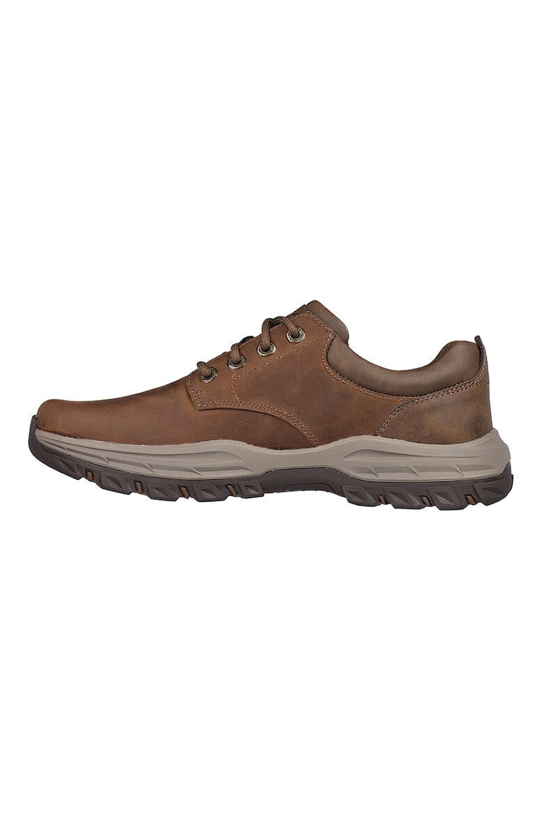 Skechers Pantofi casual de piele si piele ecologica cu detalii logo Knowlson - Leland - Pled.ro