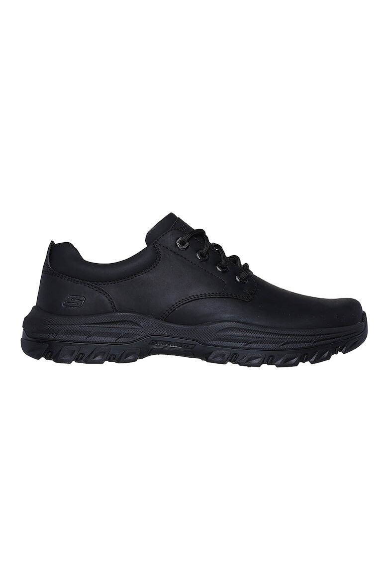 Skechers Pantofi casual de piele si piele ecologica cu detalii logo Knowlson - Leland - Pled.ro