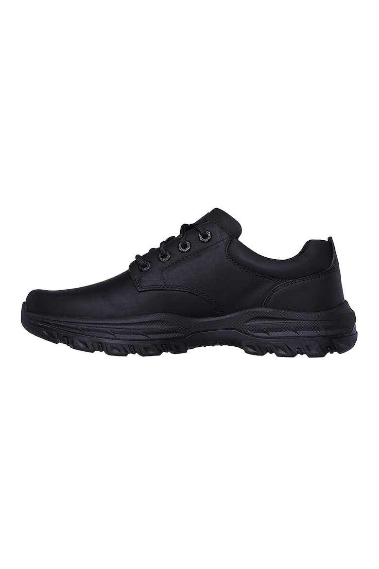 Skechers Pantofi casual de piele si piele ecologica cu detalii logo Knowlson - Leland - Pled.ro