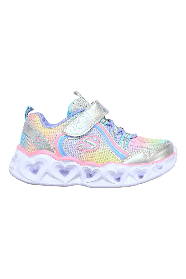 Skechers Pantofi copii cu sistem de lumini Heart Lights - Rainbow Lux - Pled.ro