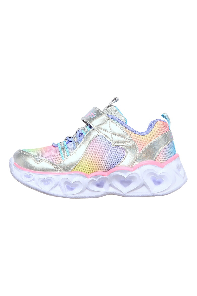 Skechers Pantofi copii cu sistem de lumini Heart Lights - Rainbow Lux - Pled.ro