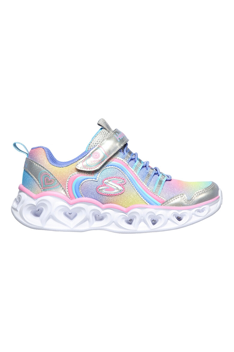 Skechers Pantofi copii cu sistem de lumini Heart Lights - Rainbow Lux - Pled.ro