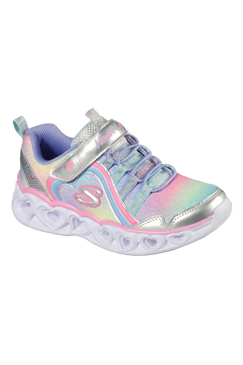 Skechers Pantofi copii cu sistem de lumini Heart Lights - Rainbow Lux - Pled.ro