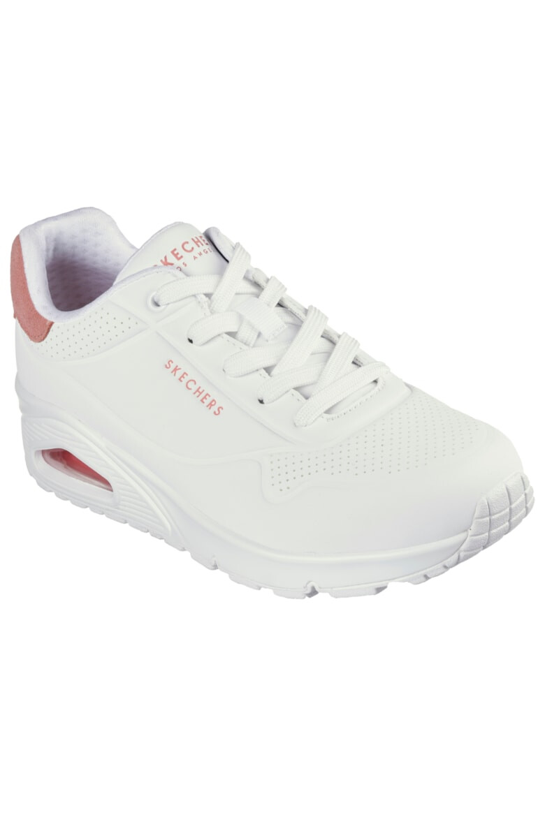 Skechers Pantofi dama sport UNO POP BACK 177092 WHITE/CORAL - Pled.ro