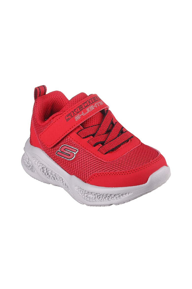 Skechers Pantofi sport cu bareta cu inchidere velcro si lumini LED - Pled.ro