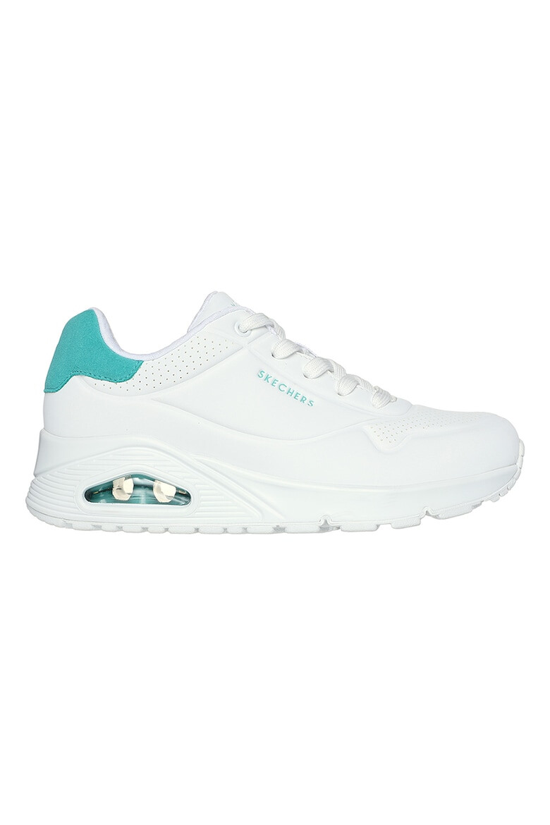 Skechers Pantofi sport cu garnituri de piele intoarsa Uno-Pop - Pled.ro