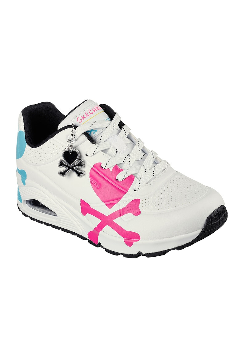 Skechers Pantofi sport cu imprimeu cu inima Uno Crossing - Pled.ro