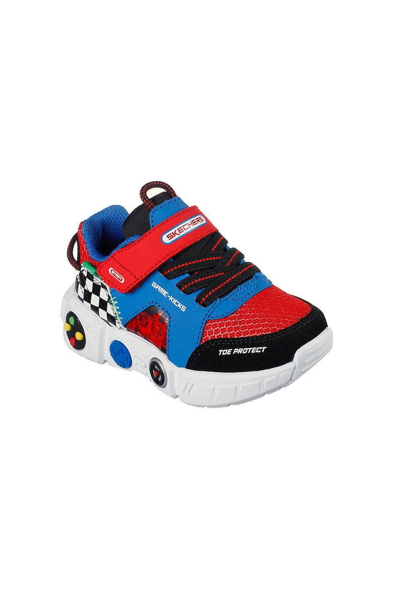 Skechers Pantofi sport cu inchidere velcro Lil Gametronix - Pled.ro