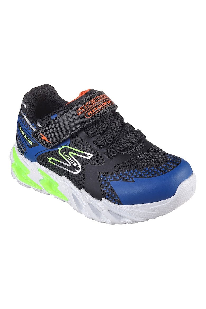 Skechers Pantofi sport cu inchidere velcro S Lights Flex-Glow Bolt - Pled.ro