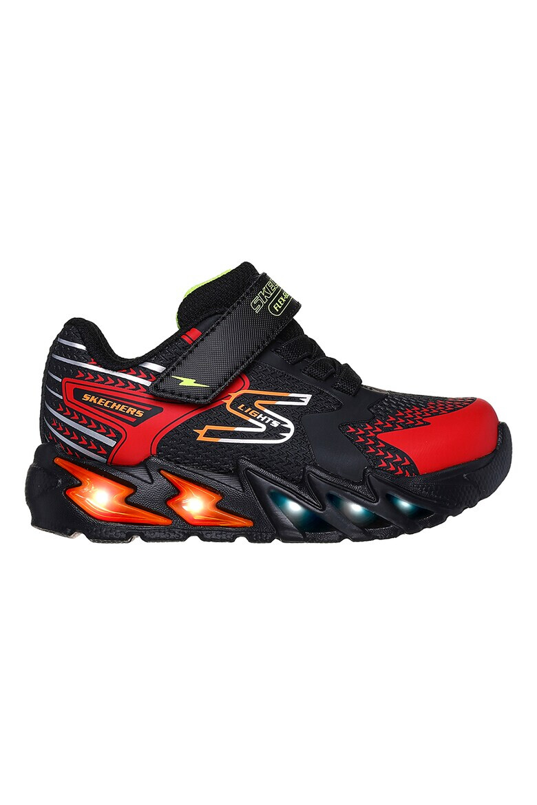 Skechers Pantofi sport cu inchidere velcro S Lights Flex-Glow Bolt - Pled.ro