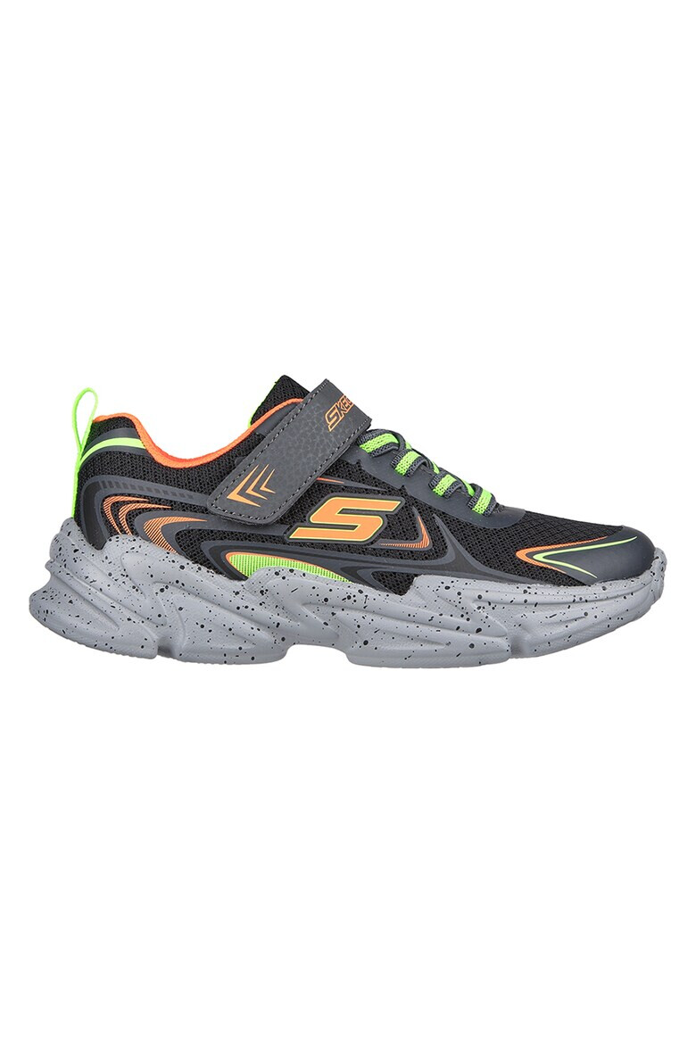 Skechers Pantofi sport cu inchidere velcro si aspect contrastant Wavetronic - Pled.ro