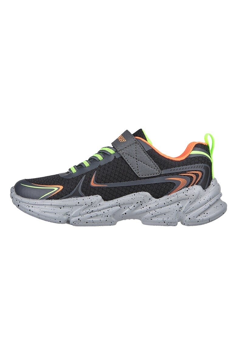 Skechers Pantofi sport cu inchidere velcro si aspect contrastant Wavetronic - Pled.ro