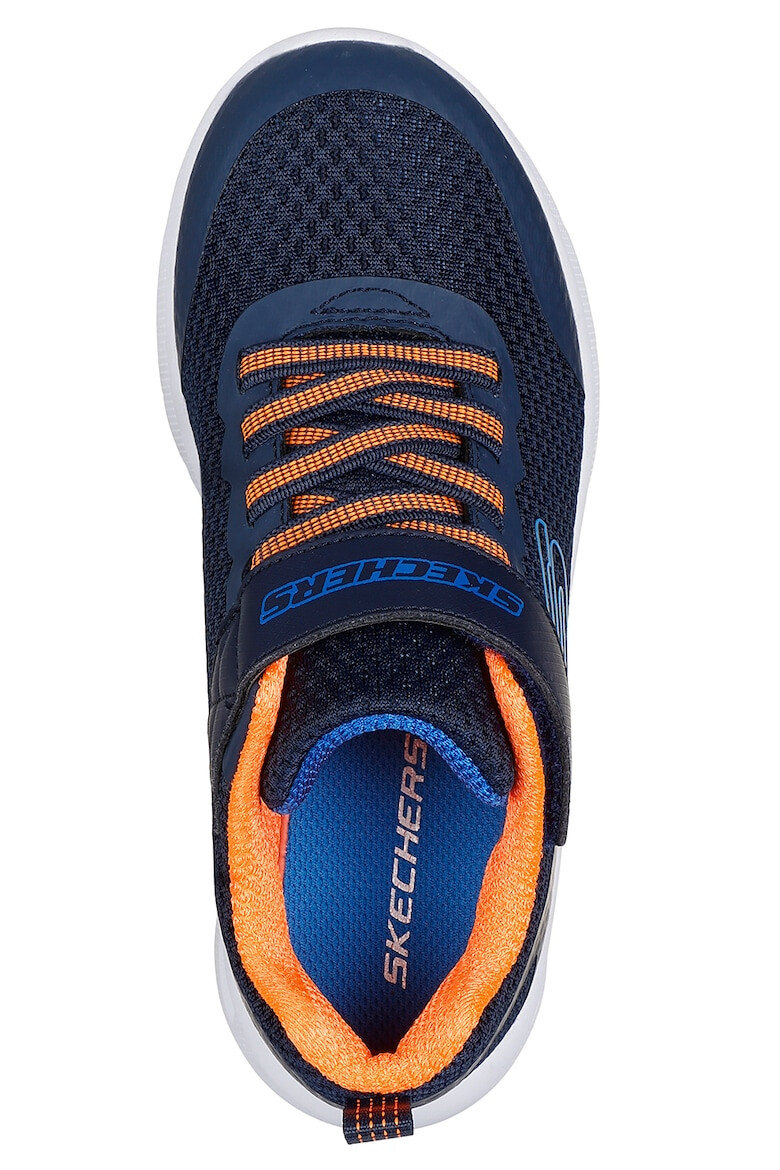 Skechers Pantofi sport cu inchidere velcro si detalii peliculizate Microspec Max - Pled.ro