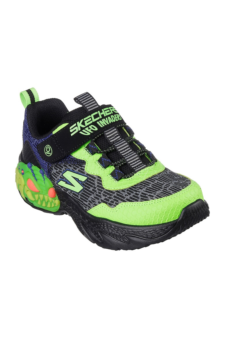 Skechers Pantofi sport cu inchidere velcro si lumini LED - Pled.ro