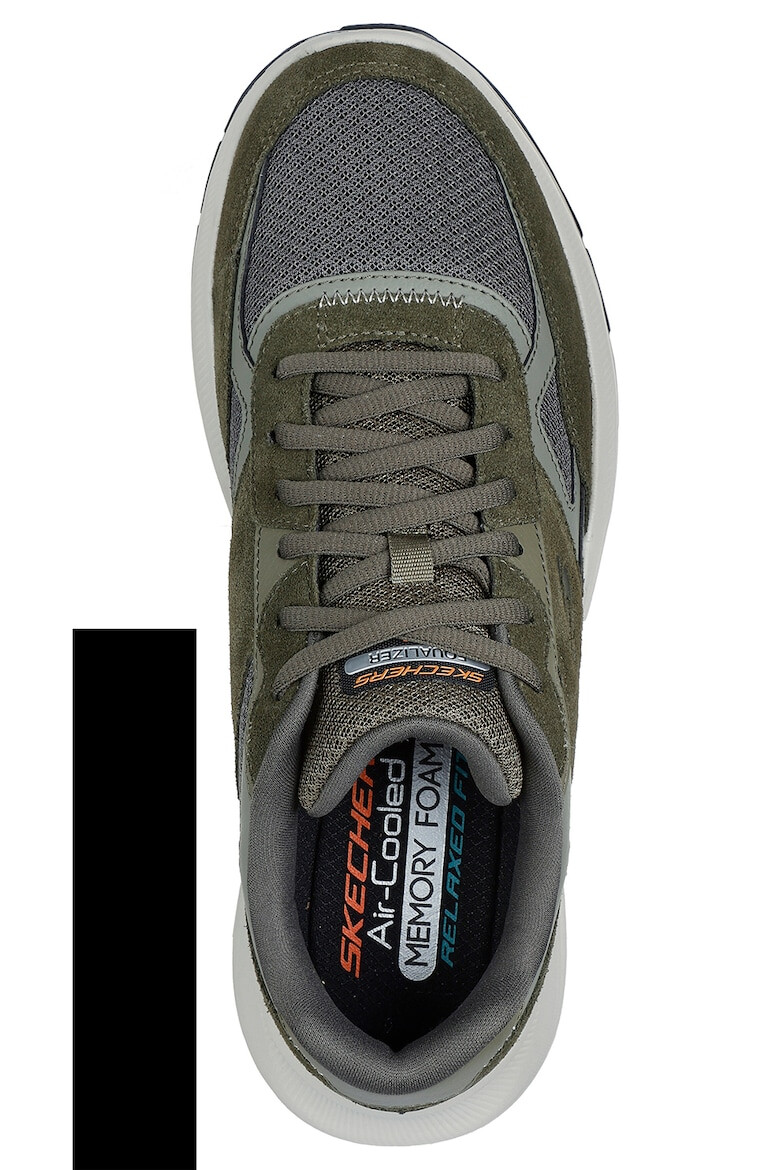 Skechers Pantofi sport cu insertii de piele intoarsa - Pled.ro