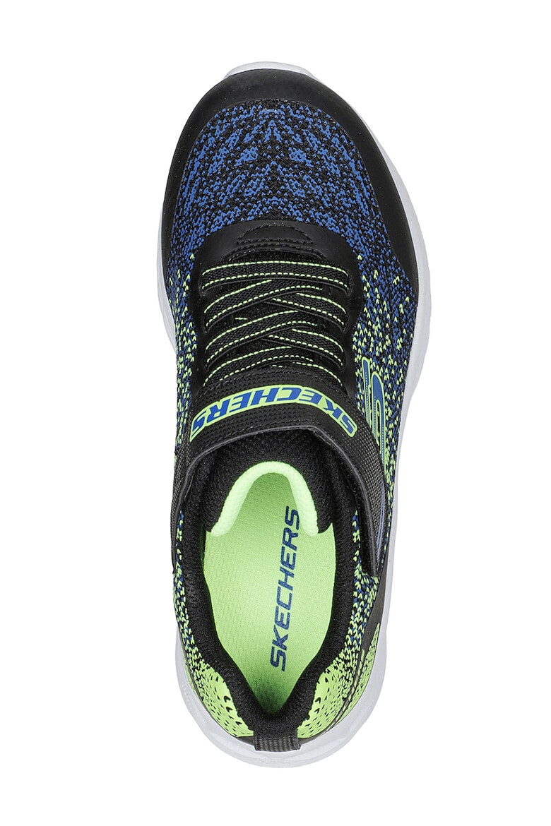 Skechers Pantofi sport cu velcro si garnituri de plasa tricotata Microspec II - Pled.ro