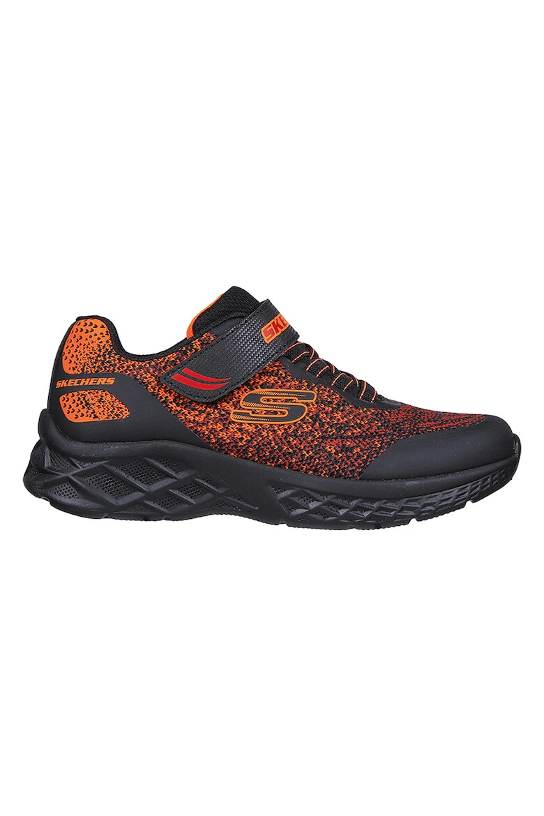 Skechers Pantofi sport cu velcro si garnituri de plasa tricotata Microspec II - Pled.ro