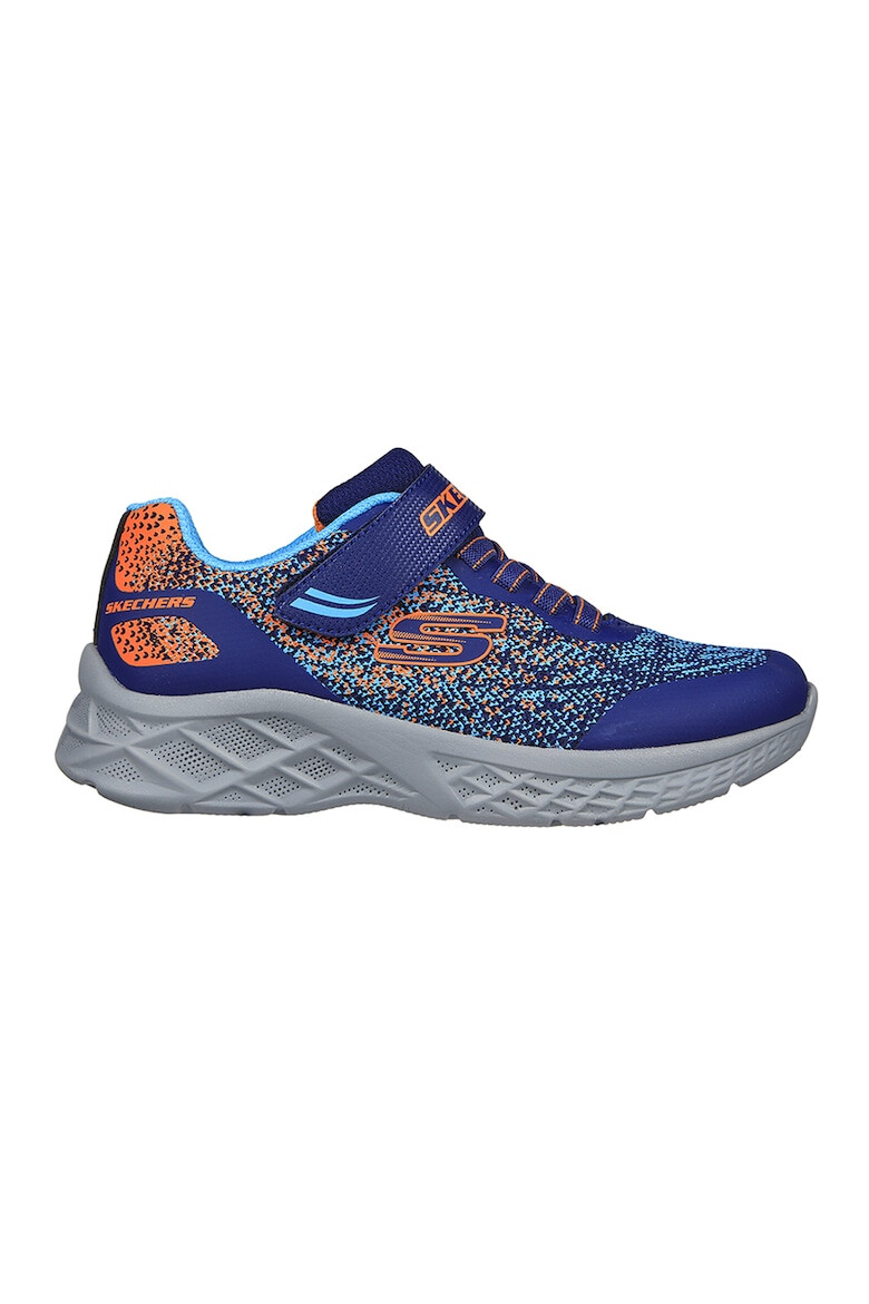 Skechers Pantofi sport cu velcro si garnituri de plasa tricotata Microspec II - Pled.ro