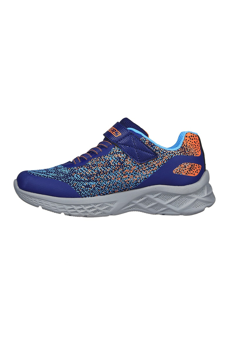 Skechers Pantofi sport cu velcro si garnituri de plasa tricotata Microspec II - Pled.ro