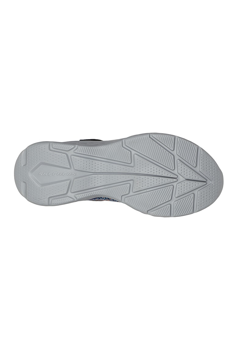 Skechers Pantofi sport cu velcro si garnituri de plasa tricotata Microspec II - Pled.ro