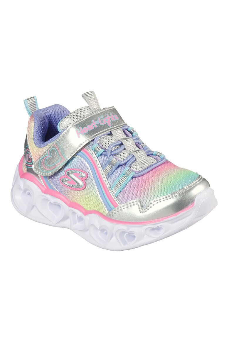 Skechers Pantofi copii cu sistem de lumini Heart Lights - Rainbow Lux - Pled.ro