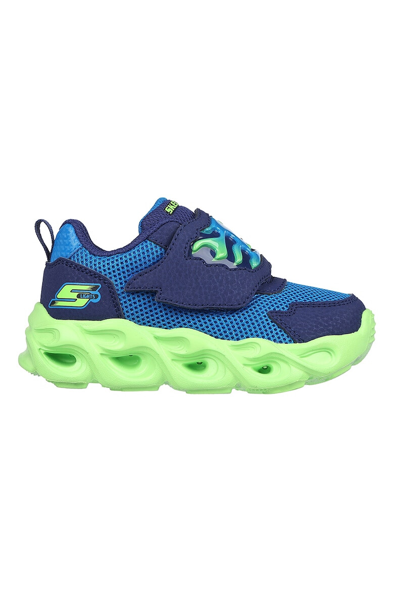 Skechers Pantofi sport cu velcro si LED-uri Thermo-Flash - Flame - Pled.ro