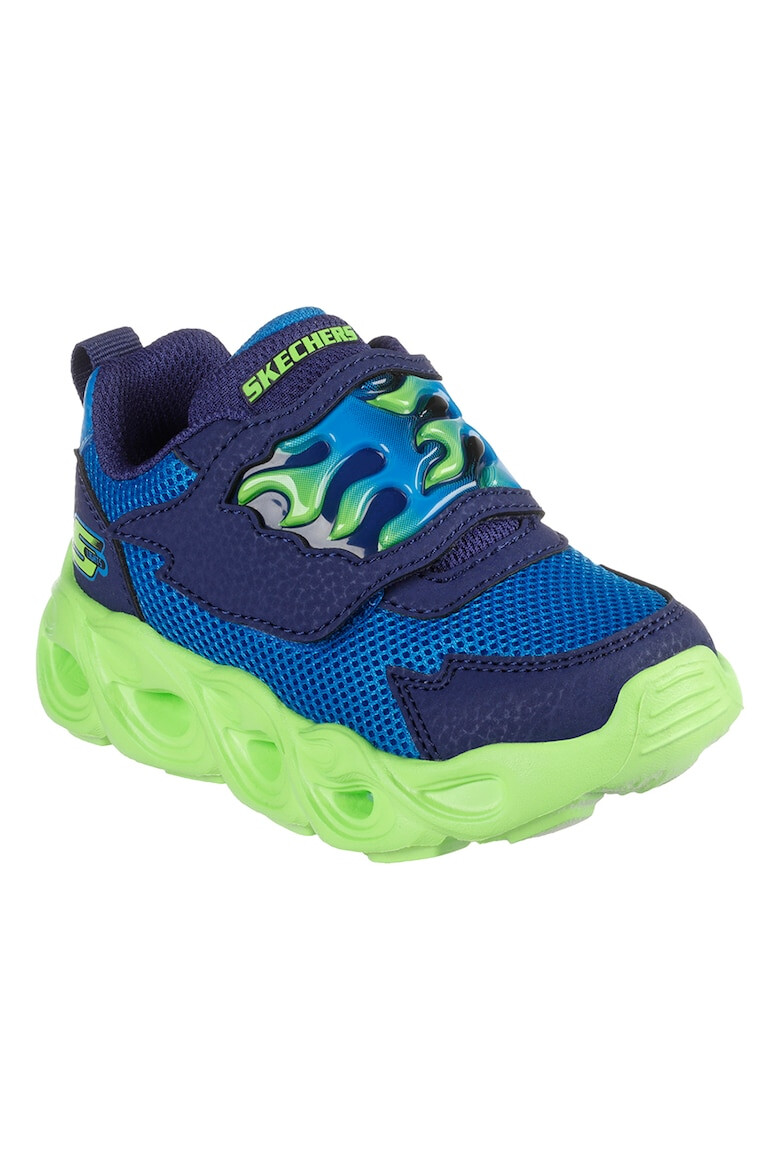 Skechers Pantofi sport cu velcro si LED-uri Thermo-Flash - Flame - Pled.ro