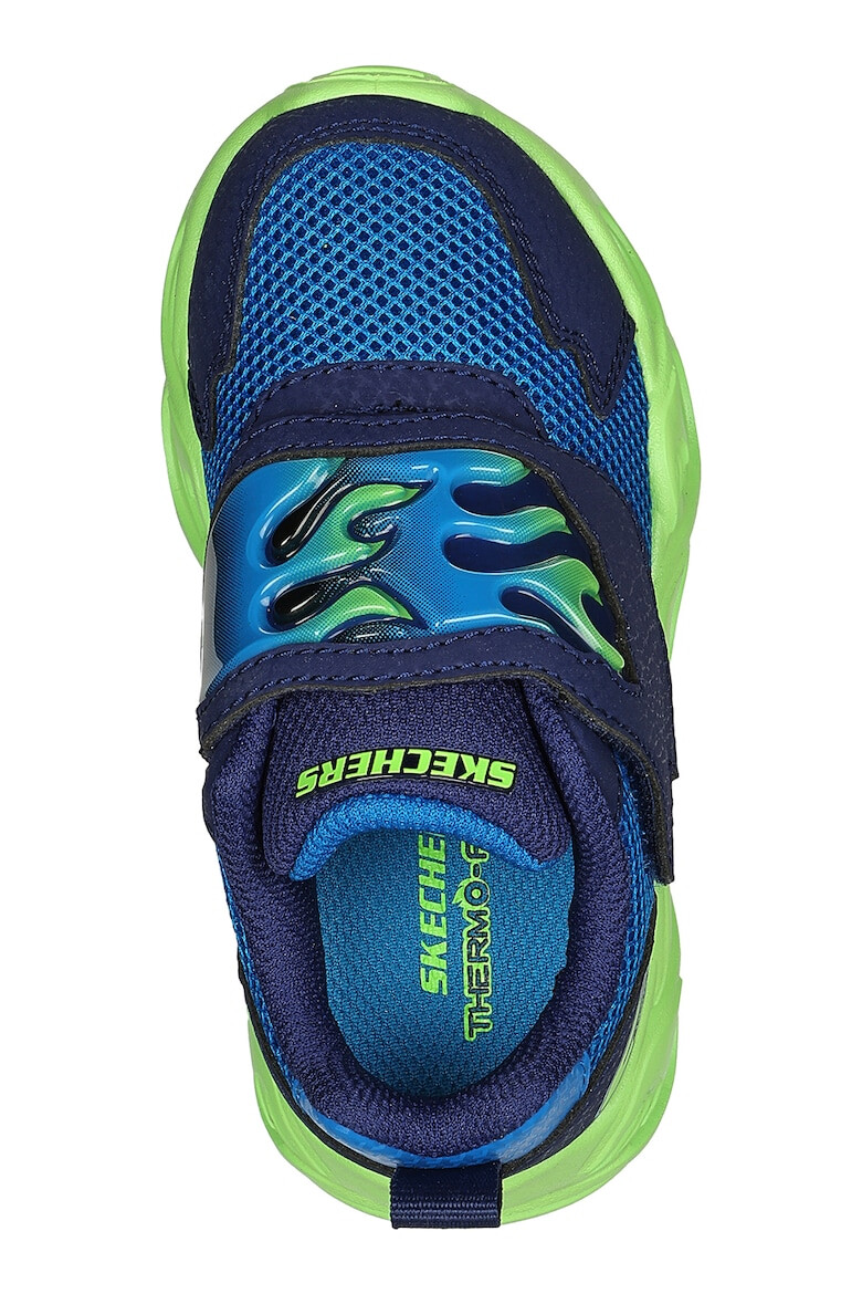 Skechers Pantofi sport cu velcro si LED-uri Thermo-Flash - Flame - Pled.ro