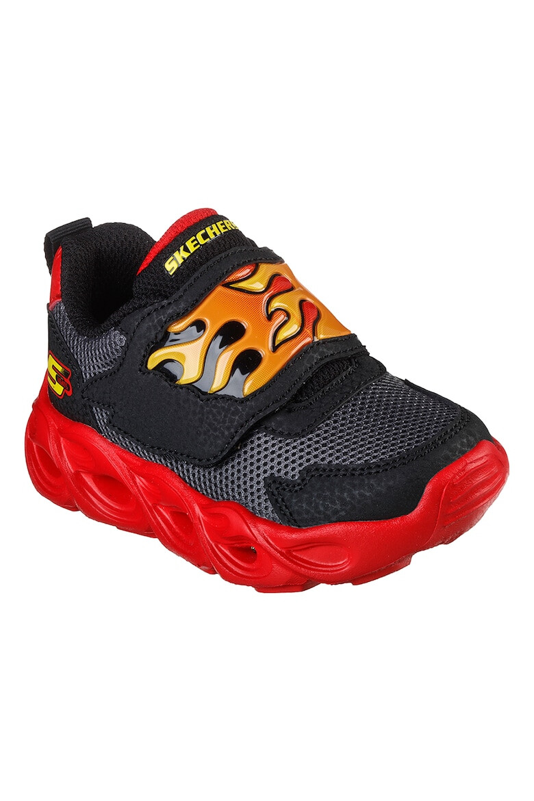 Skechers Pantofi sport cu velcro si LED-uri Thermo-Flash - Flame - Pled.ro