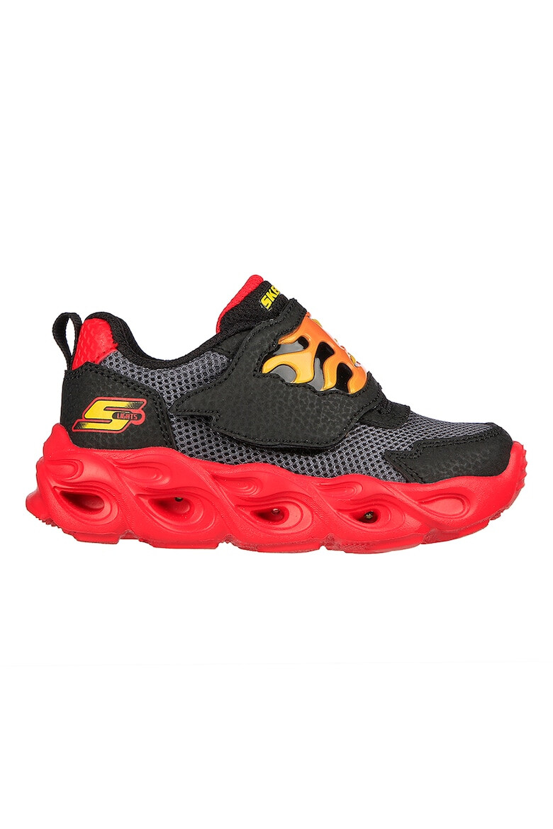 Skechers Pantofi sport cu velcro si LED-uri Thermo-Flash - Flame - Pled.ro