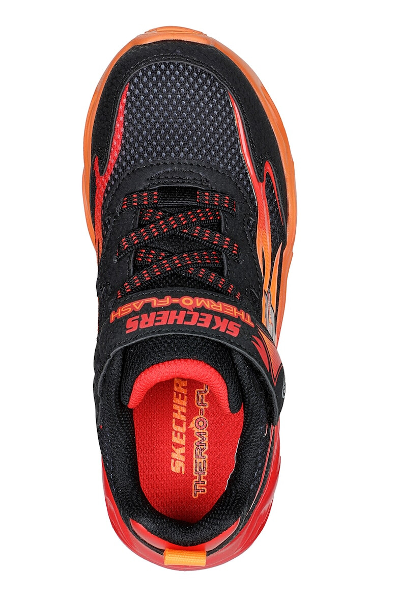 Skechers Pantofi sport cu velcro si LED-uri Thermo-Flash - Heat-Flux - Pled.ro