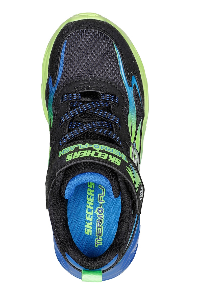 Skechers Pantofi sport cu velcro si LED-uri Thermo-Flash - Heat-Flux - Pled.ro