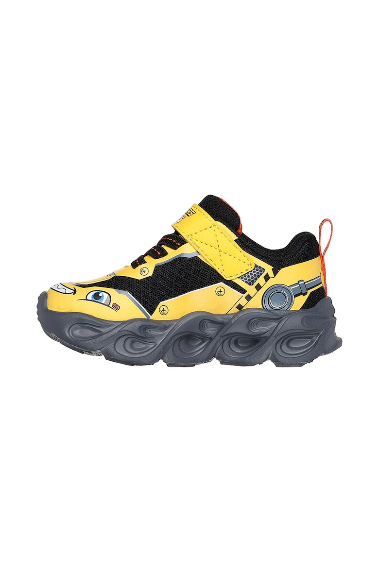 Skechers Pantofi sport cu velcro Thermo Flash - Wheel Buddies - Pled.ro