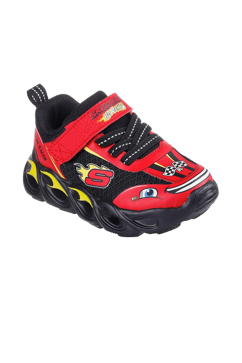 Skechers Pantofi sport cu velcro Thermo Flash - Wheel Buddies - Pled.ro