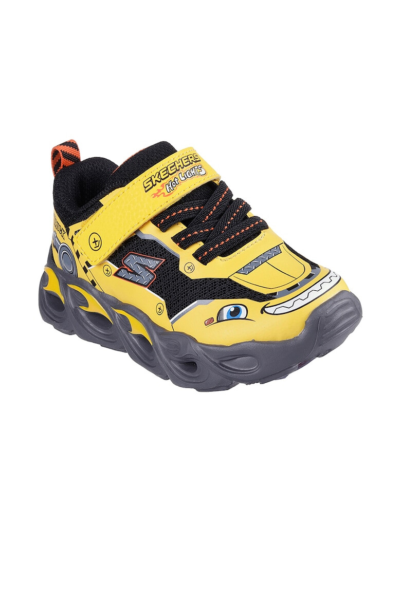 Skechers Pantofi sport cu velcro Thermo Flash - Wheel Buddies - Pled.ro