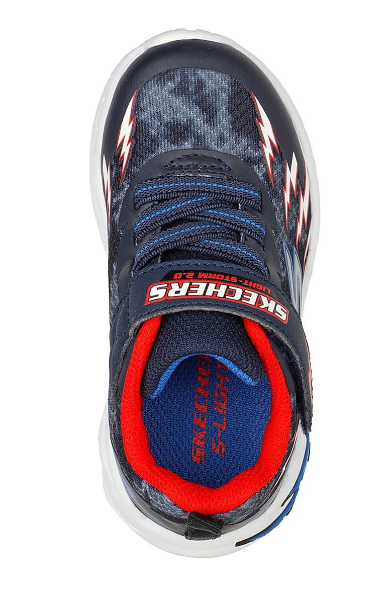 Skechers Pantofi sport de piele ecologica si material textil Light Storm 2.0 - Pled.ro