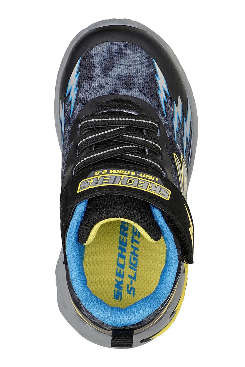 Skechers Pantofi sport de piele ecologica si material textil Light Storm 2.0 - Pled.ro