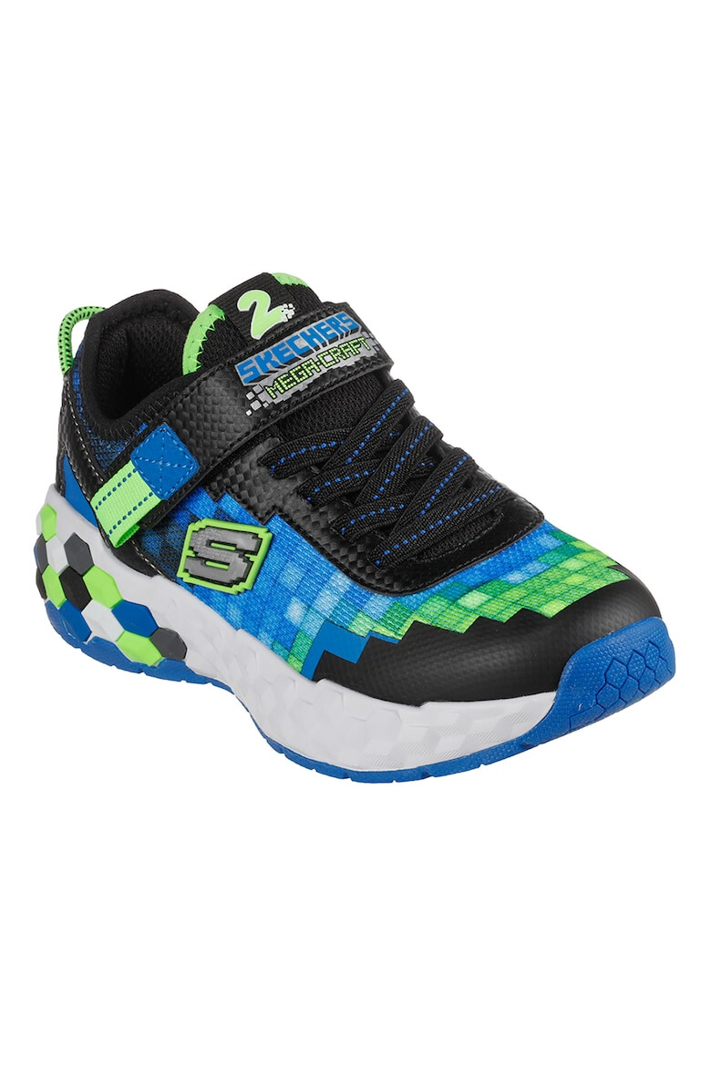 Skechers Pantofi sport de piele ecologica si material textil Mega Craft 2.0 - Pled.ro