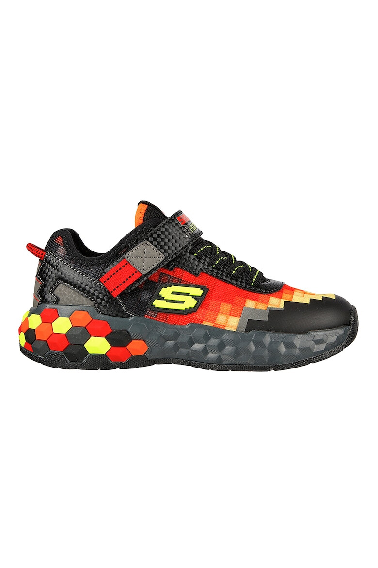 Skechers Pantofi sport de piele ecologica si material textil Mega Craft 2.0 - Pled.ro