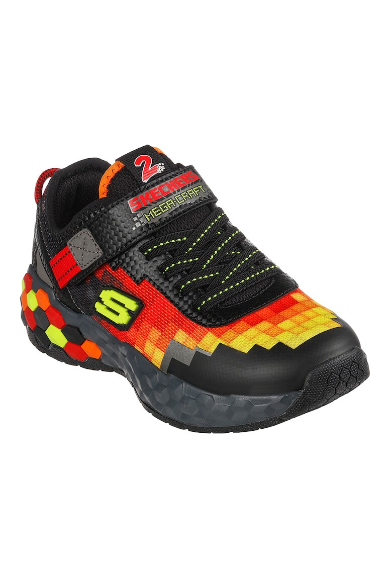 Skechers Pantofi sport de piele ecologica si material textil Mega Craft 2.0 - Pled.ro